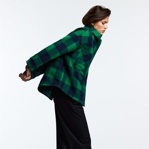Zara Plaid Overshirt